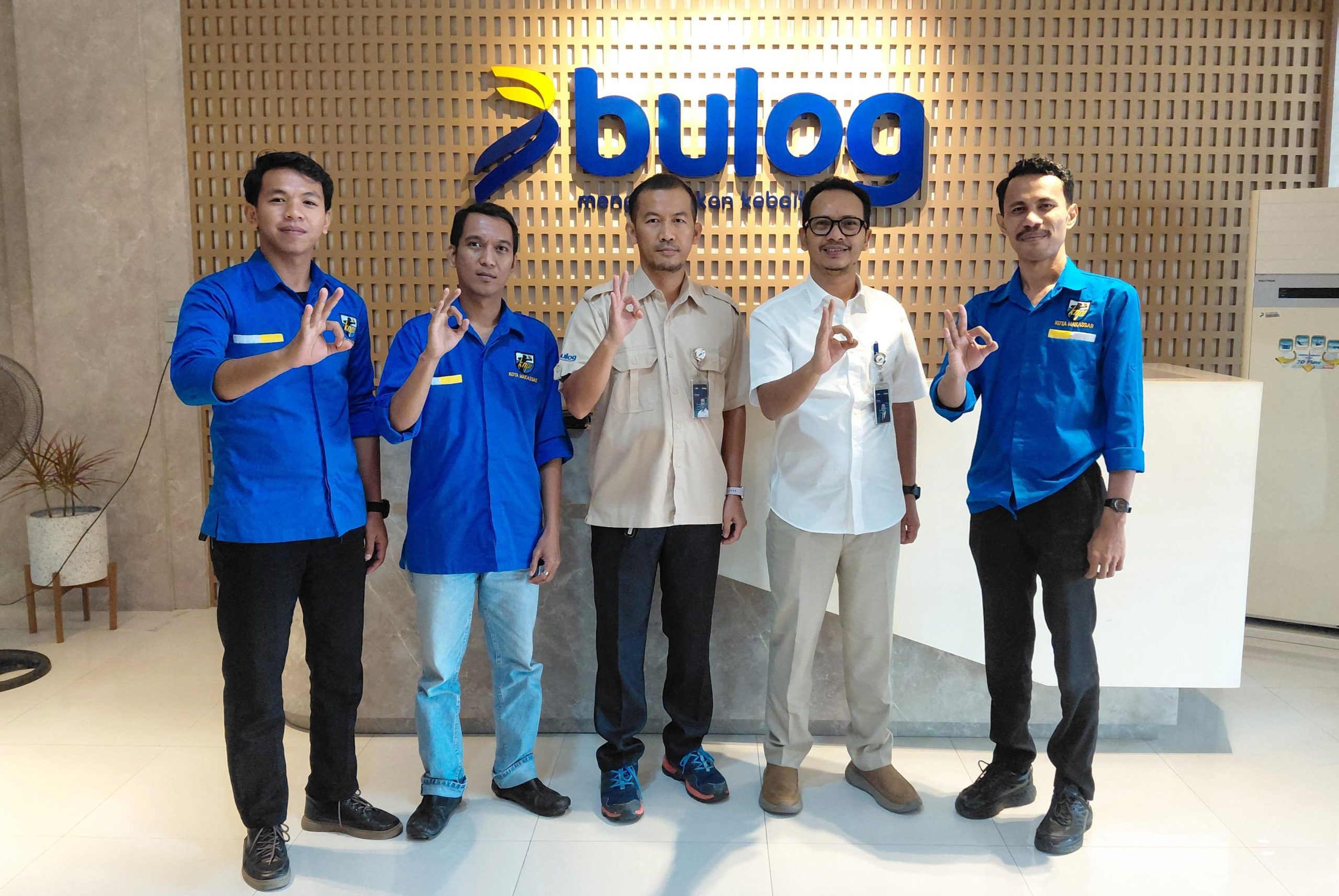 DPD KNPI Kota Makassar Jalin Sinergi dengan BULOG Sulsel untuk Perkuat Ketahanan Pangan Masyarakat