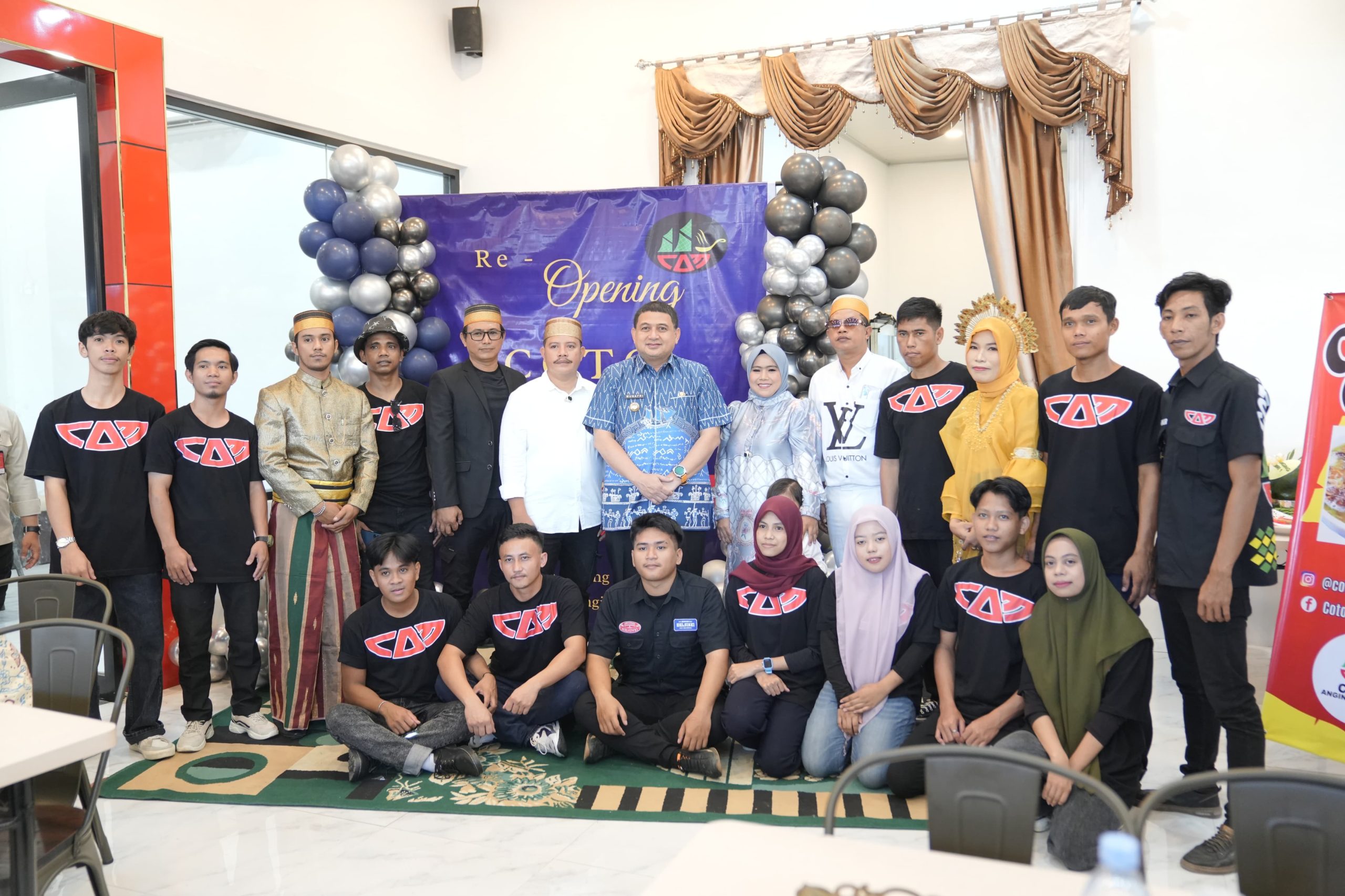 Wali Kota Resmikan Kembali Coto Anging Mammiri I, Warisan Kuliner Makassar yang Bangkit Lebih Modern