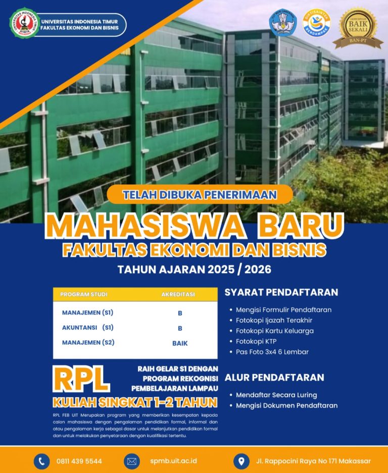 UIT Buka Kesempatan Kuliah Cepat bagi Profesional Lewat Program RPL
