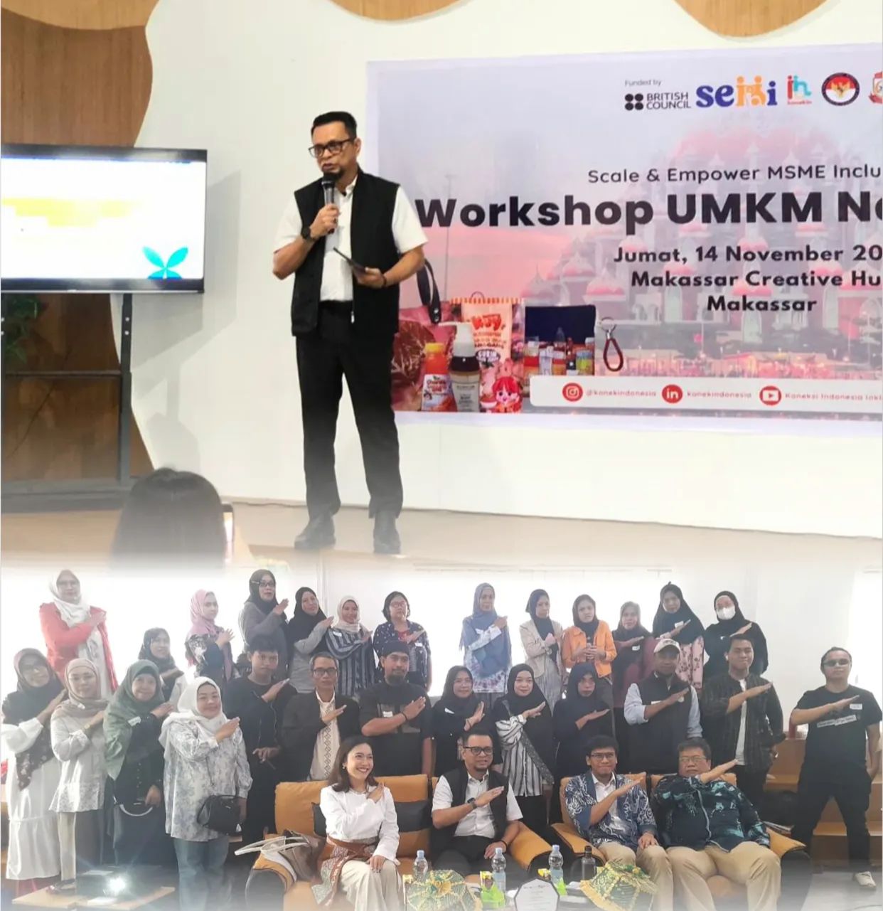 Foto ini dari instagram resmi Diskop Makassar