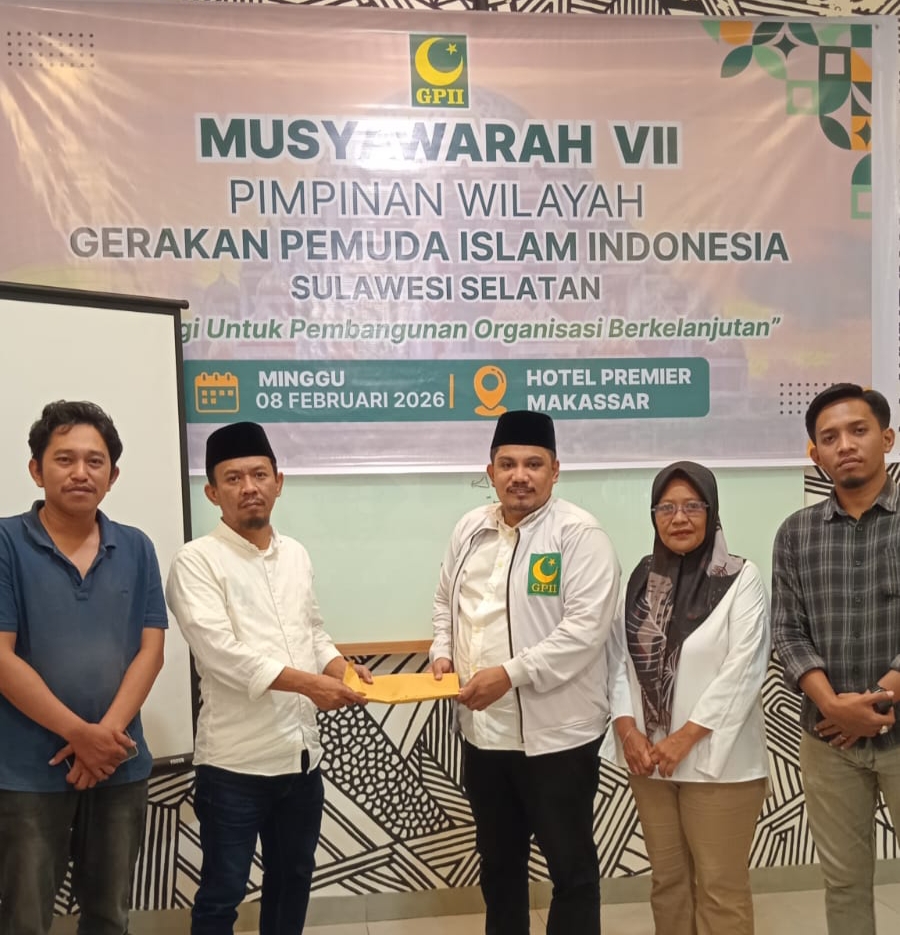 Musyawarah Wilayah PW GPII Sulawesi Selatan ke VII dr.Syahrul el ghufron kembali di tetapkan sebagai Ketua
